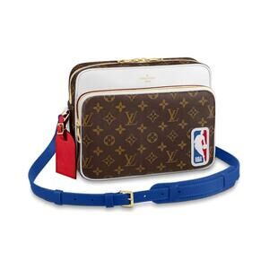 LOUIS VUITTON x NBA Monogram Nil PM Messenger Crossbody Bag
